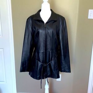 JLC NY Outerwear XL 100% Leather Coat